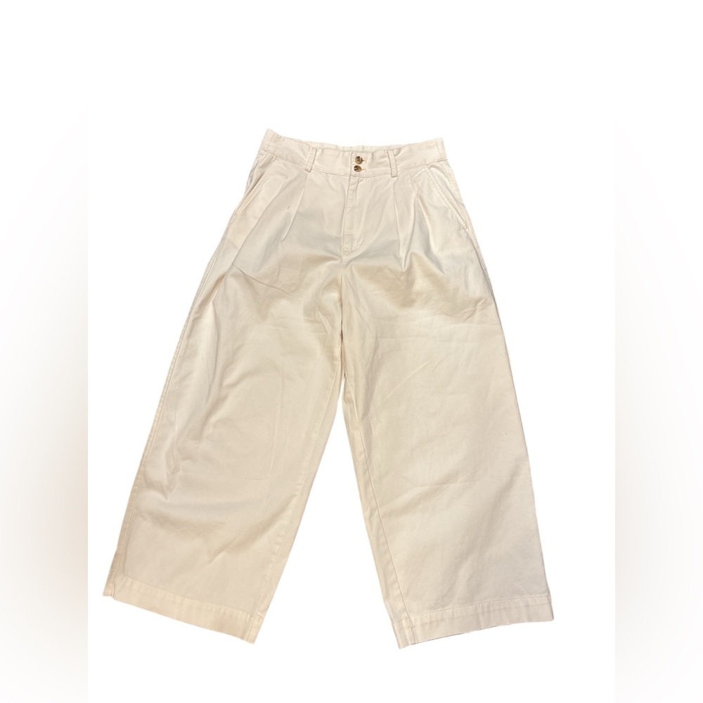 Madewell Pleated Wide-Leg Pants